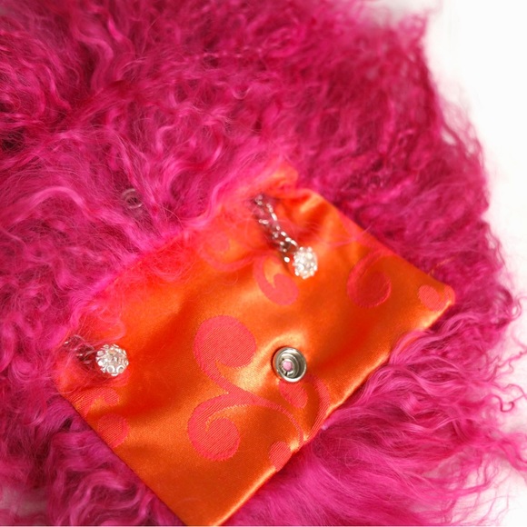 Authentic Hunter Scotto Mongolian Mini Chain Bag - Picture 2 of 7